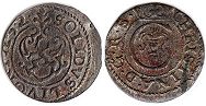 coin Livonia solidus 1652