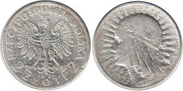 moneta Polska 2 zlote 1934