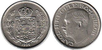 coin Romania 100 lei 1936
