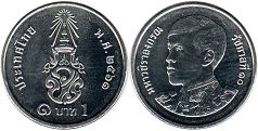 เหรียญประเทศไทย 1 บาท 2018