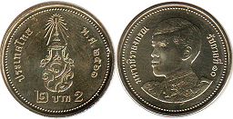 เหรียญประเทศไทย 2 บาท 2018