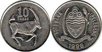 coin Botswana 10 thebe IPELEGENG
