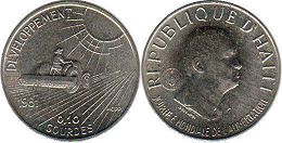 piece Haiti 10 centimes 1981