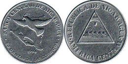coin Nicaragua 50 centavos 1994
