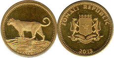 coin Somalia 20 shillings 2013