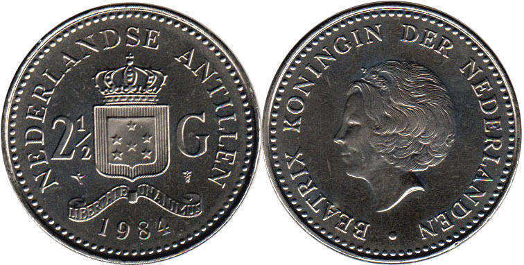NETHERLANDS ANTILLES SET OF 4 COINS UNC 1 5 10 25 CENTS 2005 2010 