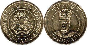 coin Tonga 1 paanga 2015