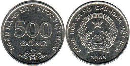 coin Viet Nam 500 dong 2003
