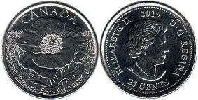 pièce de monnaie canadian commémorative pièce de monnaie 25 cents 2015