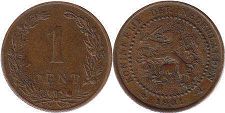 monnaie Pays-Bas 1 cent 1901