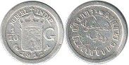 coin Netherlands East-Indies 1/10 gulden 1912