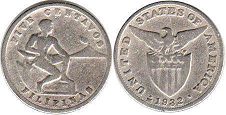 coin Philippines 5 centavos 1932