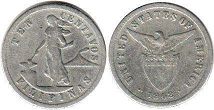 coin Philippines 10 centavos 1903