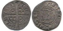moneda Barcelona dinero 1327-1335