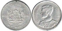 coin Thailand 10 satang 1950