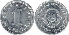 kovanice Yugoslavia 1 dinar 1953