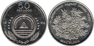 coin Cape Verde 50 escudos 1994
