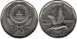 coin Cape Verde 20 escudos 1994