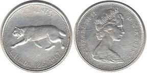monnaie canadian commemorative 25 cents 1967
