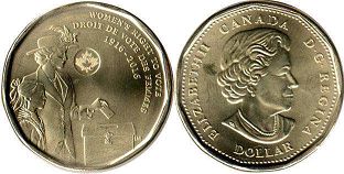 coin canadian commemorative coin 1 dollar 2016