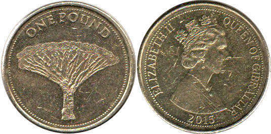 Gibraltar Tercentenary 1704-2004 One Crown coin 