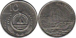 coin Cape Verde 10 escudos 1994