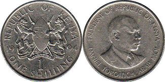 coin Kenya 1 shilling 1994