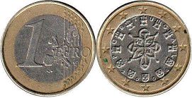 Münze Portugal 1 Euro 2004