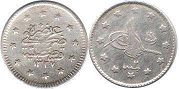 coin Turkey - Ottoman 1 kurush 1911