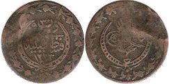 coin Turkey - Ottoman 20 para 1837