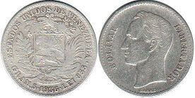 moneda Venezuela 1 bolivar 1936