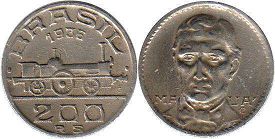 coin Brazil 200 reis 1936