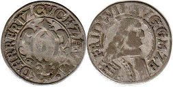 Münze Brandenburg 1 Groschen 165 (1?)
