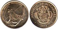 coin Seychelles 1 cent 2016