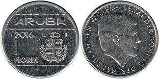 coin Aruba 1 florin 2016