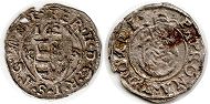 coin Hungary denar 1628