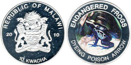 coin Malawi 10 kwacha 2010