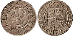 moneta Polska poltorak 1616
