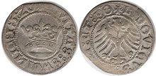 moneta Swidnica 1/2 gros 1526