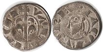 monnaie Valencia dinero 1238-1276