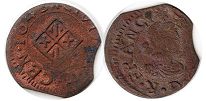 moneda Vik dinero 1643