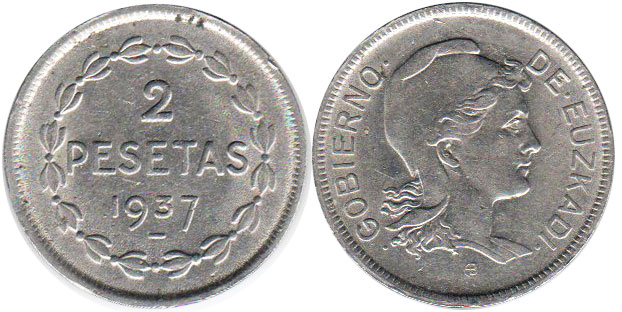 Spanish States coins catalog with values, images, prices, photo, worth