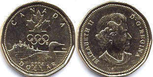 de monnaie canadian commémorative pièce de monnaie 1 dollar 2004