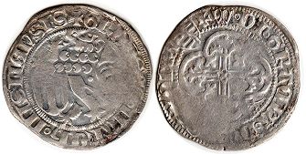 Münze Meissen Groschen (1428-1445)