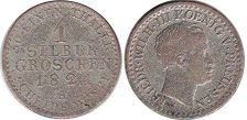 Münze Preußen 1 Groschen 1821