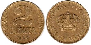 kovanice Yugoslavia 2 dinara 1938