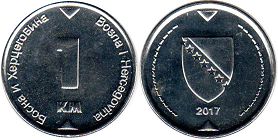 coin Bosnia and Herzegovina 1 marka 2017