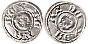 coin Hungary bracteate no date (1235-1270)