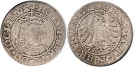 moneta Polish Prussia 1 grosze 1531