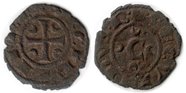coin Sicily denar no date (1254-1258)